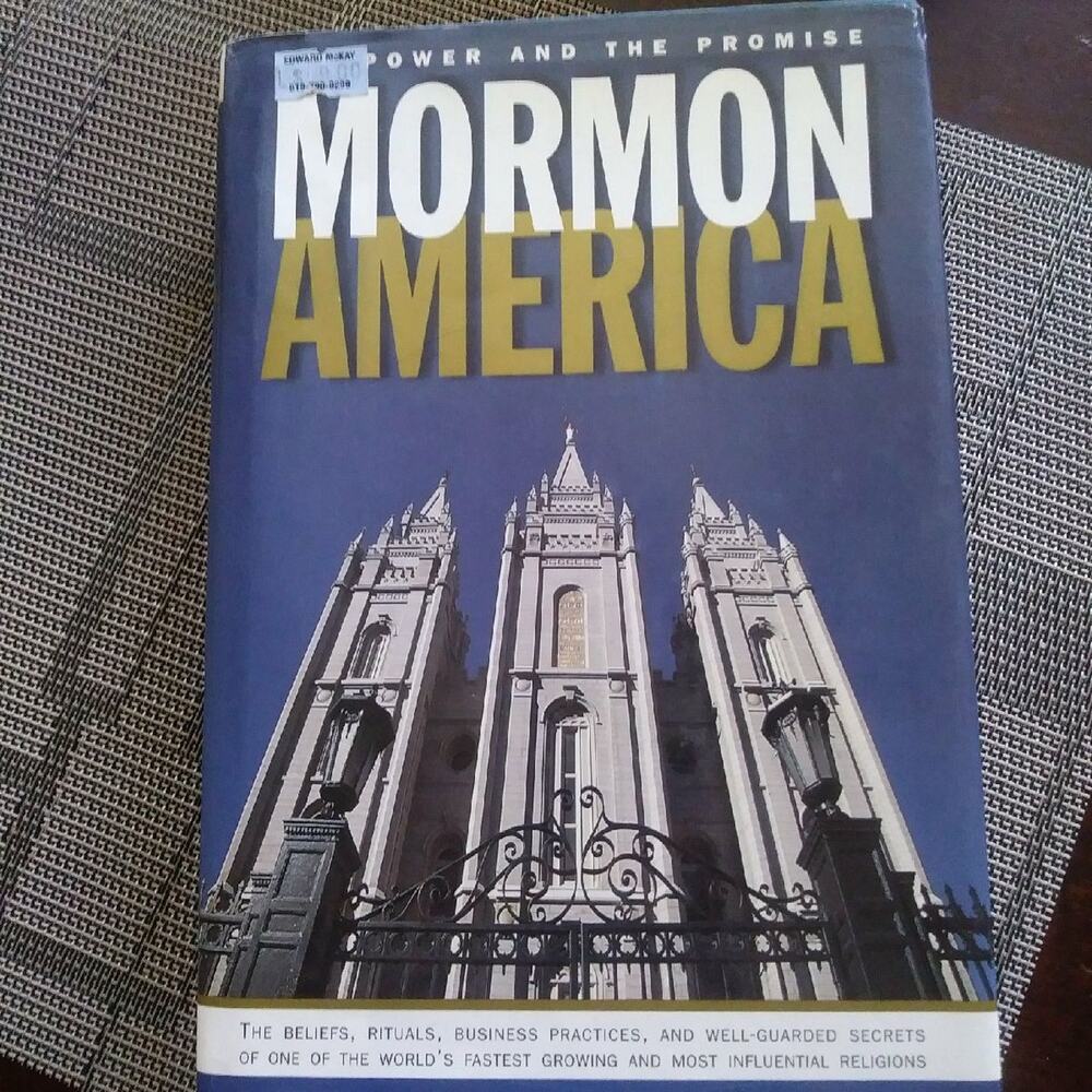 VTG Book Mormon America The power and the promise Richard & Joan Ostling HC DJ